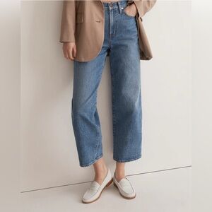 Madewell The Perfect Vintage Wide-Leg Crop Jean Size 28